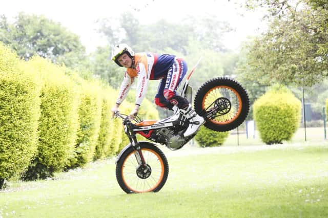 Andy Perry of Trialstar will be showing off his skills at Armed Forces Day this Saturday