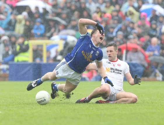 Â©Press Eye - Belfast - Northern Ireland - 19th June 2016 
Ulster GAA Football Senior Championship Semi-Final at St Tomas Corr of Cavan and of Niall Sludden Tyrone
Picture by Andrew Paton/Press Eye.com