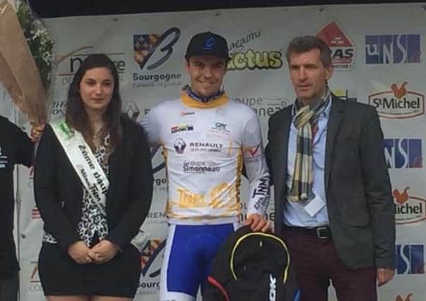 Mark Downey takes his place in centre-stage after his stage victory in France.