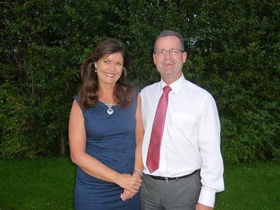 Gina and Eamon McConville won their first round match.