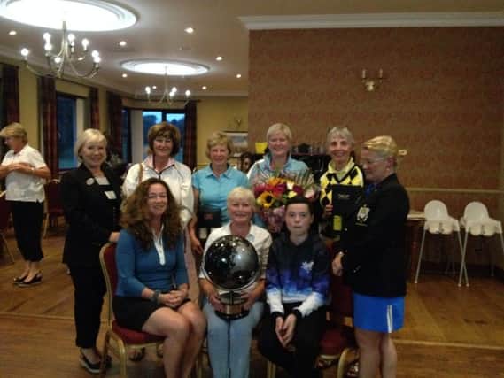 Mary Longmore was the winner of The Whan Family Trophy at Banbridge GC on Tuesday June 14 with a score of 39 points. She saw off competition from 52 other ladies, but Fionnuala Crossey pushed all the way, coming in as runner up just a point behind on 38. 
The Section A (0-22) winner was Mildred Hodgett with 34 points beating Karen Curran on countback.
The Section B (23-29) winner was Suzanne Murfitt with 34 points beating Mary Dooher and Kathryn Sawyers on countback.
The Section C (30-36) winner was Vivienne Faulkner with 34 points.