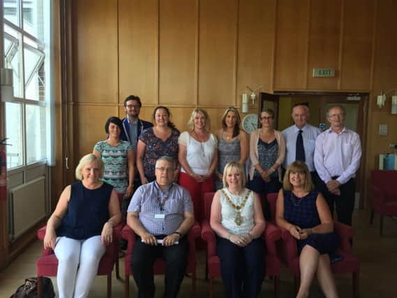 Members pictured at the FHB Patient Participation Group patient information afternoon entitled No Health Without Mental Health at the Lecture Room in Ballymoney Health Centre. inbm27-16s