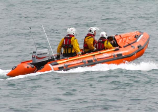 Portrush inshore lifeboat.