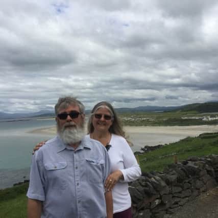 Alaskans Stephen Bye and his wife Deborah searching for their ancestors