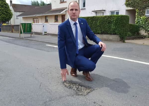 Cllr Darren Causby has noticed a substantial increase in potholes all year round.