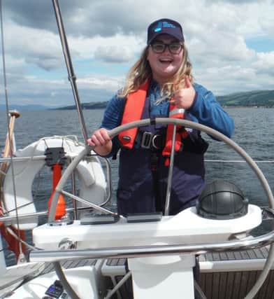 Annaliese Laffan who took part in an inspirational sailing trip with the Ellen MacArthur Cancer Trust.