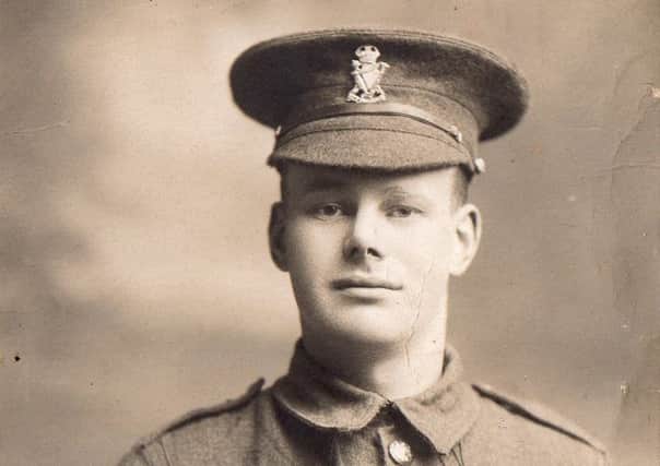 Rfn Alex Greer - captured on the Somme.