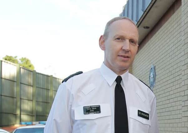 PSNI Area Commander Chief Inspector David Beck