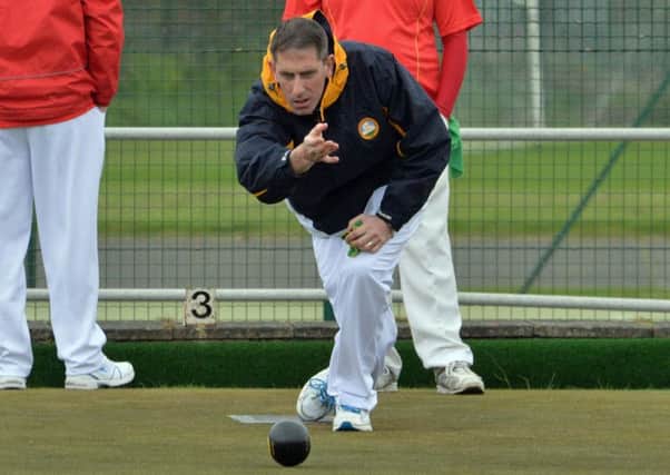 Martin McHugh, pictured here bowling for Whitehead. INCT 18-015-PSB