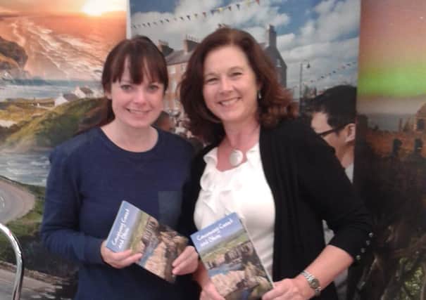 REPRO FREE: 1 JULY 2016: The Causeway Coastal Route was promoted by Tourism Ireland at the Royal Highland Show in Edinburgh last week. Photo shows Pamela Hayes, Causeway Coastal Route ( left) with Linda Duncan, Tourism Ireland at the Royal Highland Show. Repro free. For further media information, please contact Clair Balmer -02870359260-