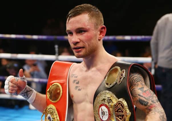 Carl Frampton is off to New York