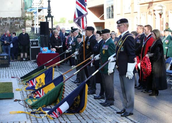Lisburn & Castlereagh City Council and the Royal British Legion (Lisburn Branch) held a Service of Remembrance today (Friday 1st July) at the War Memorial at Castle Street, Lisburn to mark 100 years of the Battle of the Somme.