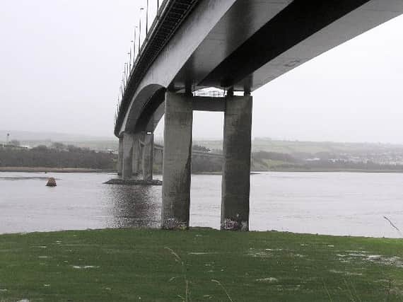 The Foyle Bridge, Derry.