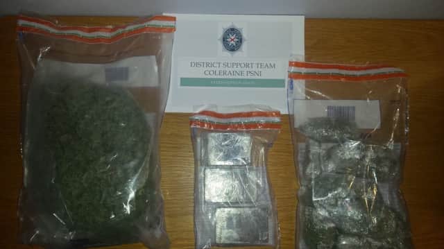Police recover drugs in Ballycastle