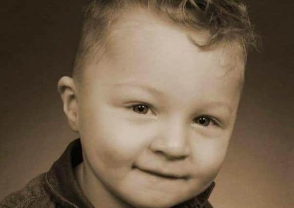 Two-year-old Ronan McGavigan, who tragically died following a collision on the Lone Moor Road in Derry on Sunday.