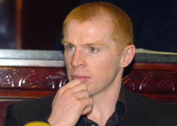 Celtic's Neil Lennon during a press conference at Celtic Park, Glasgow, Monday March 13, 2006. Celtic legend Jimmy Johnstone died, aged 61, after a long fight against motor neurone disease. See PA story SOCCER Johnstone. PRESS ASSOCIATION PHOTO. Photo credit should read: Danny Lawson/PA.
***EDITORIAL USE ONLY***