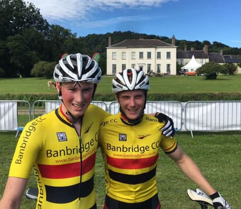 James Curry and Gareth McKee were Banbridge brothers in arms at the recent Irish Championships.