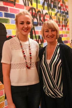 Past pupil, Caroline Getty, popped into Dunluce recently to speak to pupils about her love for art which took root when she was doing her GCSEs with Miss Harrison (Mrs Johnston).