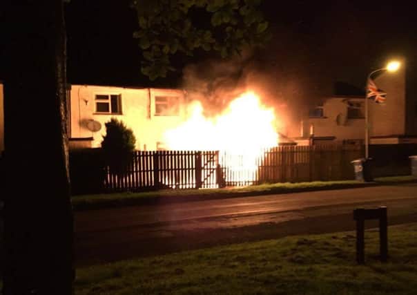Terrifying blaze at two home in Parkmore Craigavon