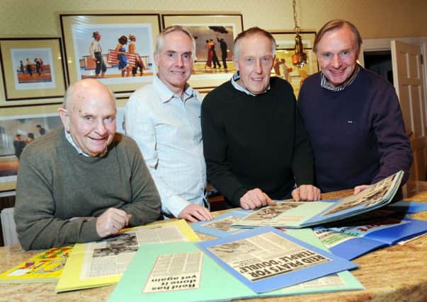 The Dromara Destroyers in 2011- Trevor Steele, Ian McGregor, Ray McCullough and Brian Reid.
PICTURE BY STEPHEN DAVISON
