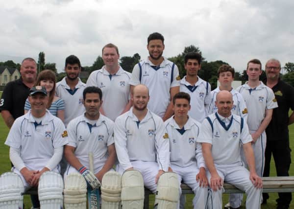 The Coleraine team, which will face Donemana, in this weekend's Bank of Ireland Senior Cup Final. INLS30-Coleraine CC