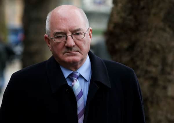 Former Anglo Irish Bank executive Willie McAteer. Photo credit should read: Brian Lawless/PA Wire