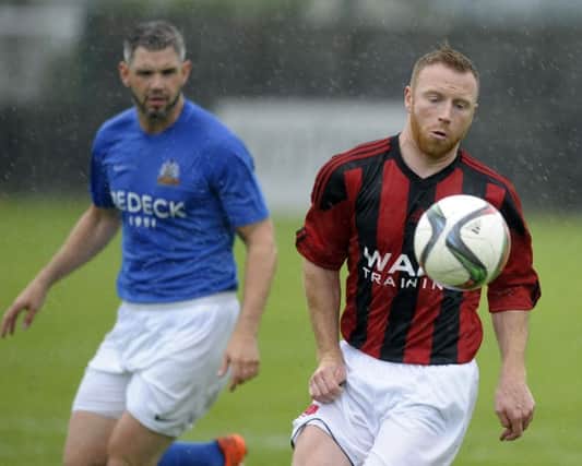 Neil Clydesdale impressed against Glenavon and got on the score-sheet against Ballymena. INBL-1631-203PB TOWN FC
