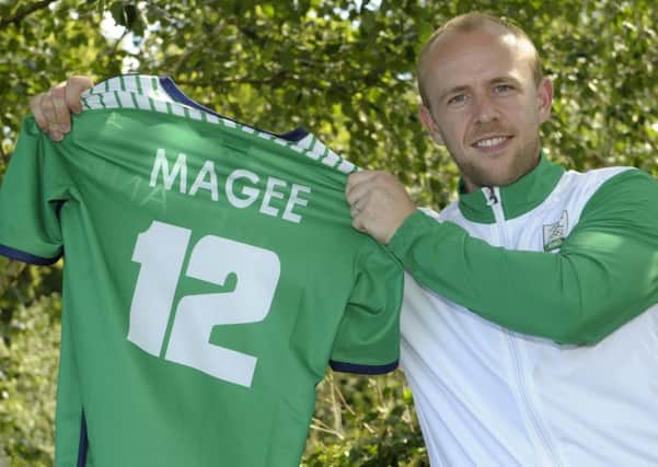 Eugene Magee is all set for Ireland's opening game of the Rio Olympics on Saturday. INBL1630-202EB