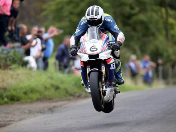 William Dunlop on the MMB Yamaha R1 at Armoy.