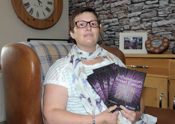 Local woman, Lynette McHendry who suffered from Inflammatory Breast Cancer is organising a fund raising night with various DJ's in Ruby's to raise funds for research in Birmingham University. INLT 32-201-AM