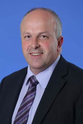 Alderman James Tinsley, Chairman of Corporate Services Committee, Lisburn & Castlereagh City Council.