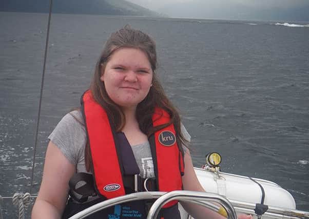 Dromara girl Alannah Donnelly (13) takes to the ocean waves as one of a number of young people recovering from cancer who took part in a sailing trip with the Ellen MacArthur Cancer Trust.