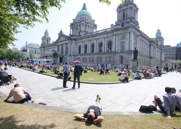 Sun-worshippers enjoy the great weather in early June. It could make a comeback next week