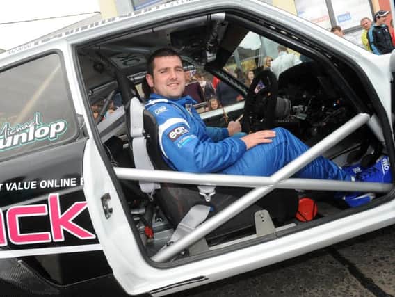 Michael Dunlop will compete at the Ulster Rally from August 19-20.