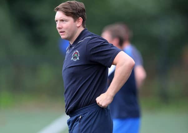 Kevin Deery along with Warrenpoint Town manager Barry Gray was sent-off on Saturday.