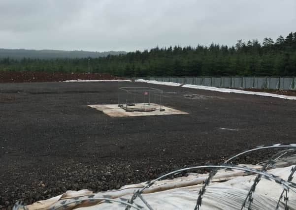 The site at Woodburn Forest pictured in July.  INCT 33-730-CON