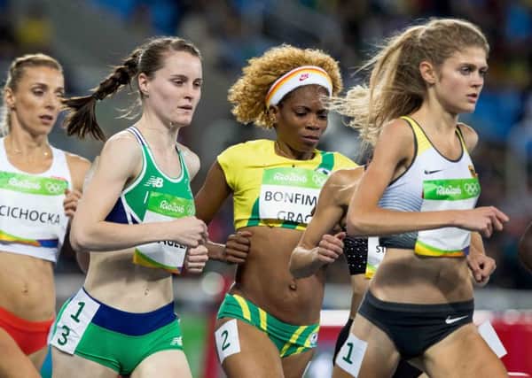 Women's 1500 M Heat 1
Ireland's Ciara Mageean on her way to finishing second and qualifying for a semi-final