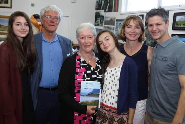 Celia Liberace, SeÃ¡n OHalloran, Maire Liberace, Ava LIberace, Lina Liberace and Robert Liberace.
