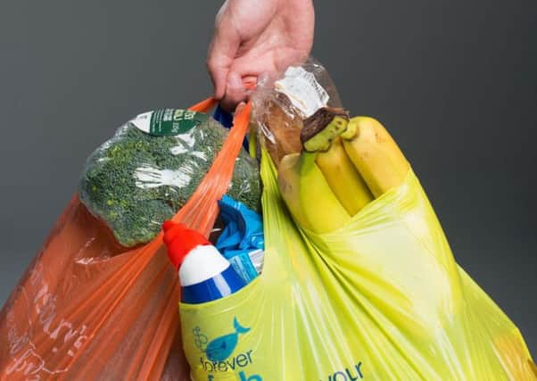 More than Â£5m was raised through the plastic bag levy in Northern Ireland in 2015/16.