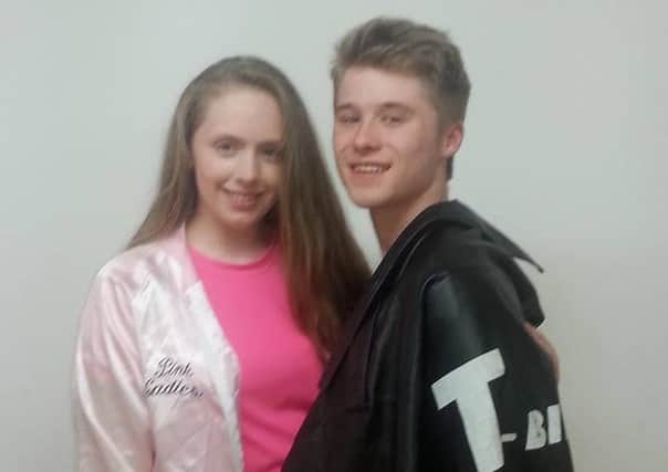 Portadown teenagers Cara Hegarty and Dylan Breen. INPT36-030