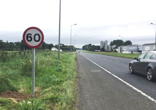 New speed limit on Moneymore-Cookstown dual carriageway