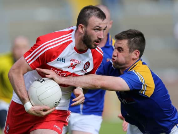 Terence O'Brien's supeSenior Championship performances for Loup continued against Glen at the weekend.