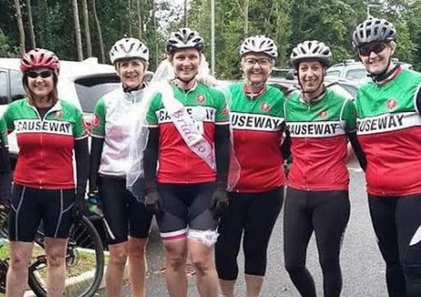 The Sportive also attracted a hen party from Causeway Cycling Club. INLS 37-720-CON
