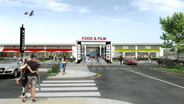 Artists impression of redeveloped units at the Outlet