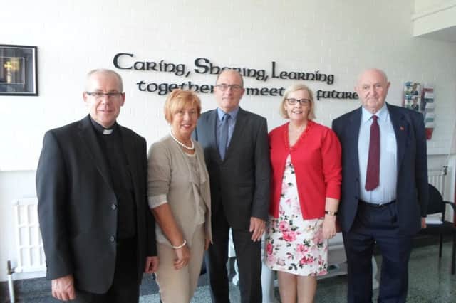 Mr Gerry Lundy, Deputy Chief Executive for the Council for Catholic Maintained Schools pictured at Our Lady of Lourdes School.