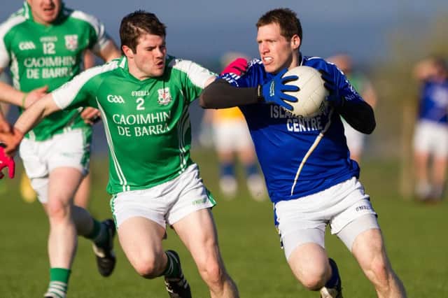 Stephen McNally was in superb form for Coalisland in the Senior Championship Quarter-final.
