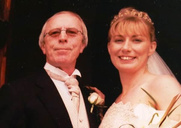 Rita McAlonan with her late father Gerry