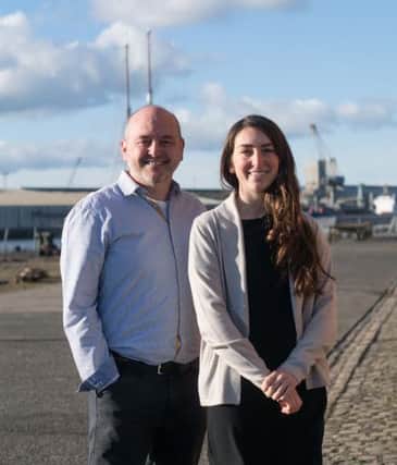 Father and daughter entrepreneurial team Les and Becca Hume from Newtowtownabbey who feature in BBC Northern Ireland programme Made In Northern Ireland. INNT 39-831CON