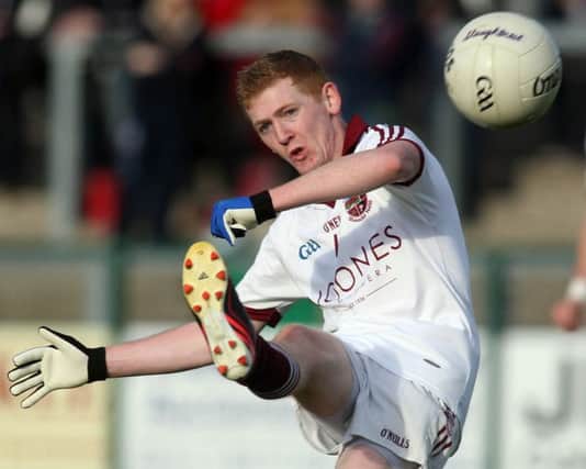 Christopher Bradley hit 0-04 against Ballinderry at Owenbeg on Sunday.