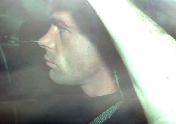 Stephen Hughes arriving at Craigavon courthouse on a previous occasion